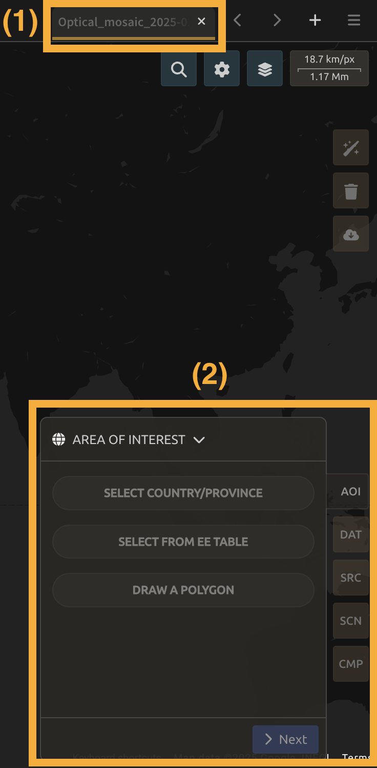 Landing page